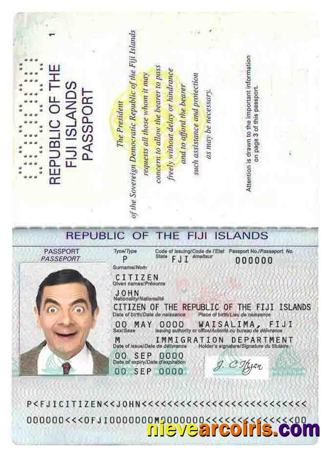 Fiji passport